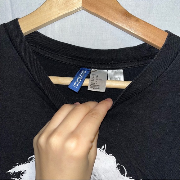 Justin Bieber Purpose World Tour Concert H&M Shirt! - Picture 3 of 4